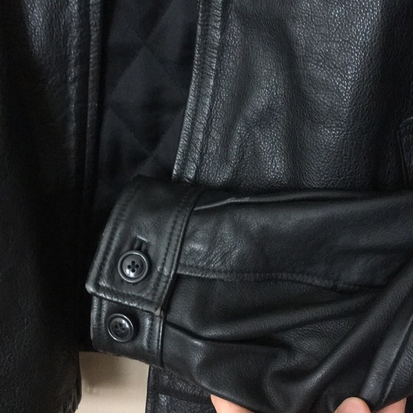 Old Navy Collection Genuine Leather Jacket - Large - Picture 3 of 4